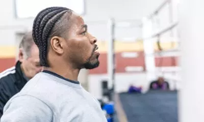 Shawn Porter Camp Visit Feb. 18 2019 03 09 2019 Training camp Ryan Hafey Premier Boxing Champions