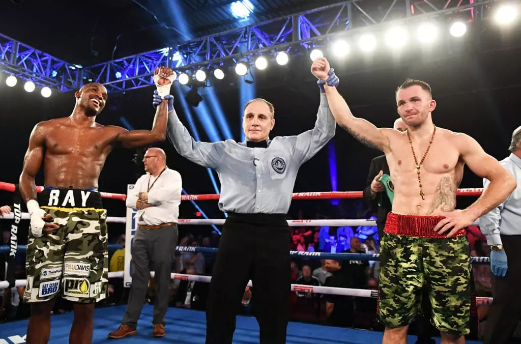 Egidijus Kavaliauskas vs Ray Robinson draw