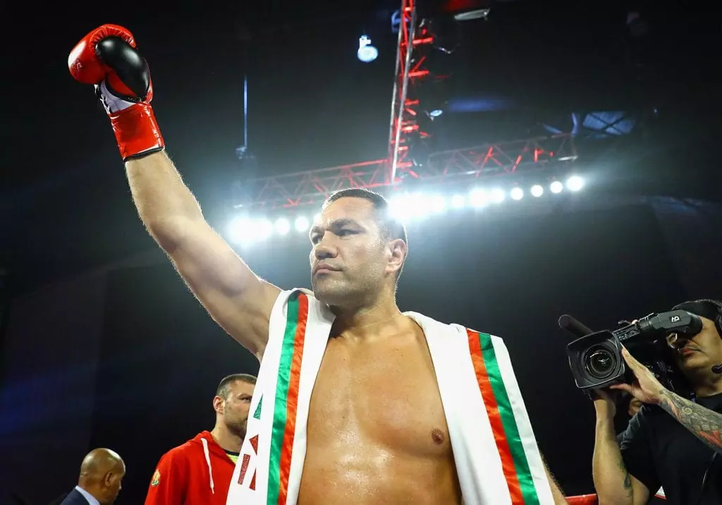 Kubrat Pulev hand raised