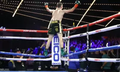 Michael Conlan Corner celebration