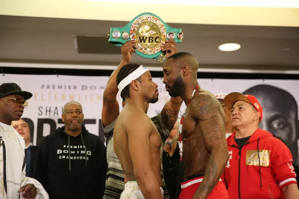 Weigh In 03 09 2019 Weigh in Nabeel Ahmad Premier Boxing Champions