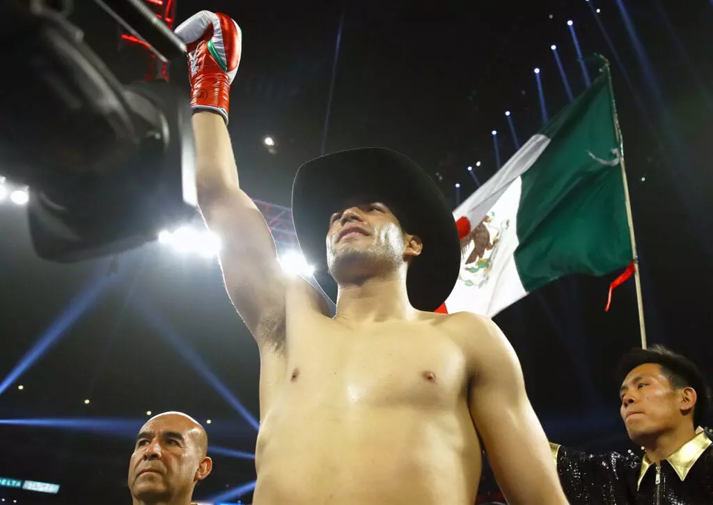 Zurdo Ramirez In Action In San Antonio Against Gonzalez