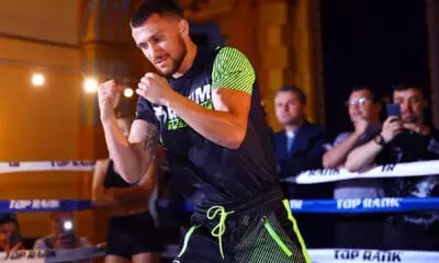 Lomachenko shadowbox