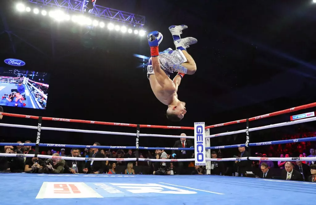 Teofimo Lopez flip