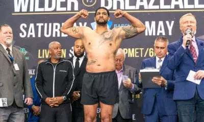 Wilder vs Breazeale Weigh ins 05 18 2019 Weigh in Ryan Hafey Premier Boxing Champions