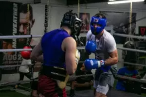 Caleb Plant Sparring 07 20 2019 Training camp Nabeel Ahmad Premier Boxing Champions 1