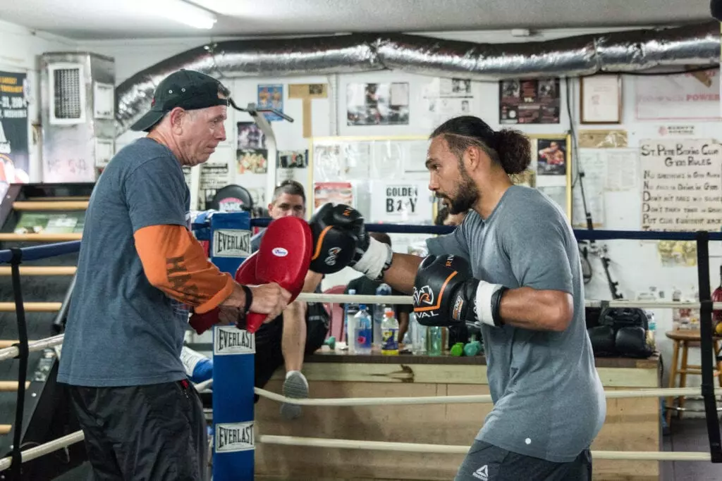 Keith Thurman Training Camp 07 20 2019 Training camp Andy Samuelson Premier Boxing Champions 3