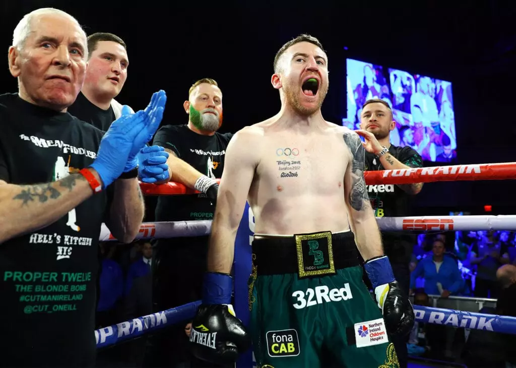 Paddy Barnes corner