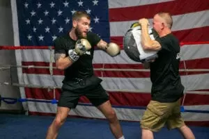 Caleb Plant Media Day 07 20 2019 Workout Nabbel Ahmad Premier Boxing Champions 1