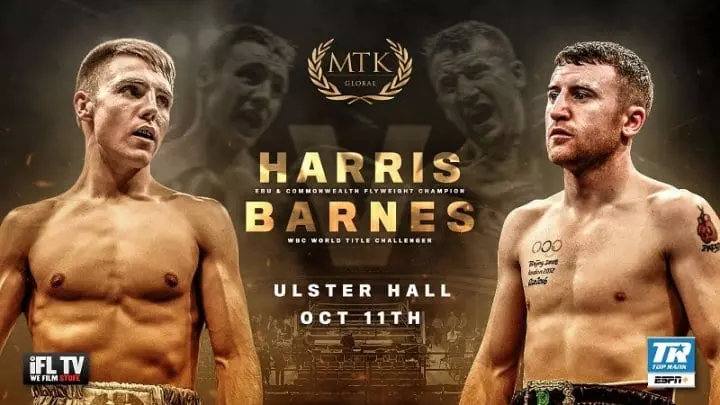 Barnes Harris fight photo