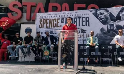 Spence vs Porter Press Conference August 13 2019 Presser Ryan Hafey Premier Boxing Champions