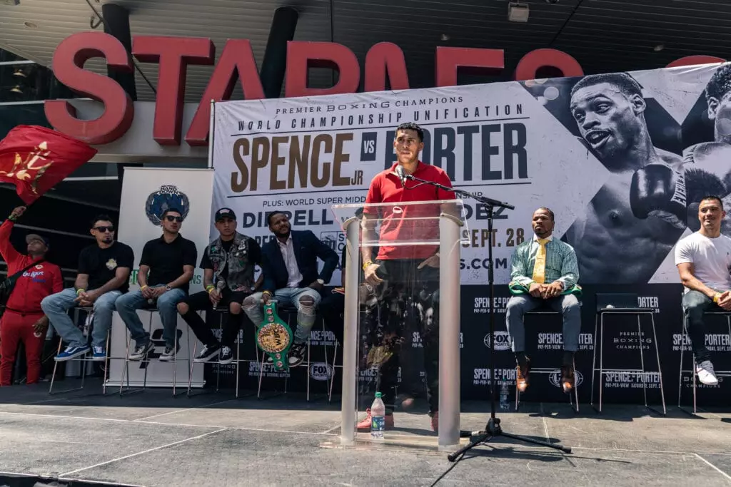 Spence vs Porter Press Conference August 13 2019 Presser Ryan Hafey Premier Boxing Champions