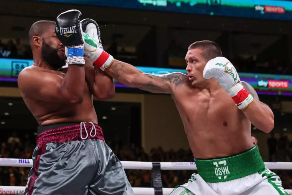 Usyk Channels His "Inner-Ivan Drago"