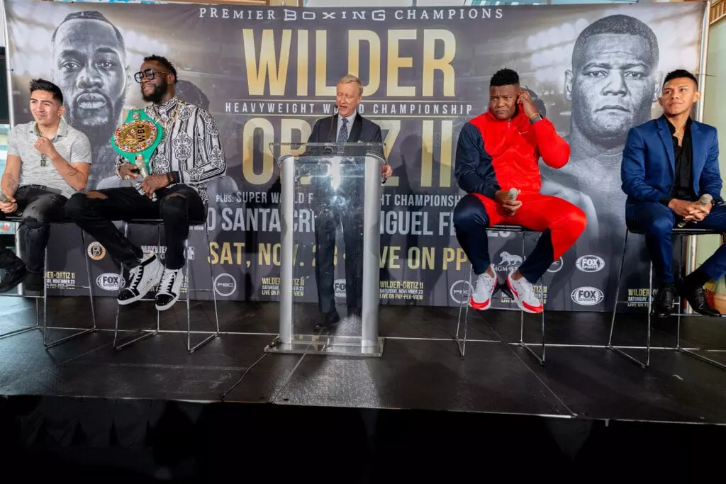 Wilder vs Ortiz 2 Press Conference 11 23 2019 Presser Nabeel Ahmad Premier Boxing Champions