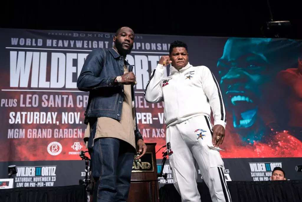 Wilder Ortiz Final PPV Press Conference 11.20.19 11 23 2019 Presser Ryan Hafey Premier Boxing Champions 2 1