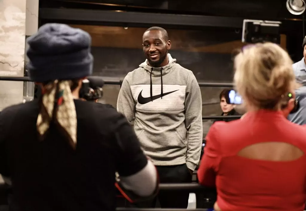 Terence Crawford media interview