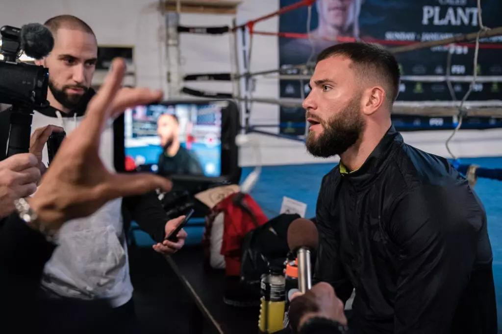 Caleb Plant Media Workout February 5 2020 02 15 2020 Workout Ryan Hafey Premier Boxing Champions