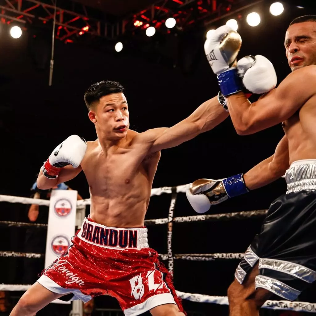 Brandun Lee In Action In March