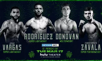 St. Paddys day undercard