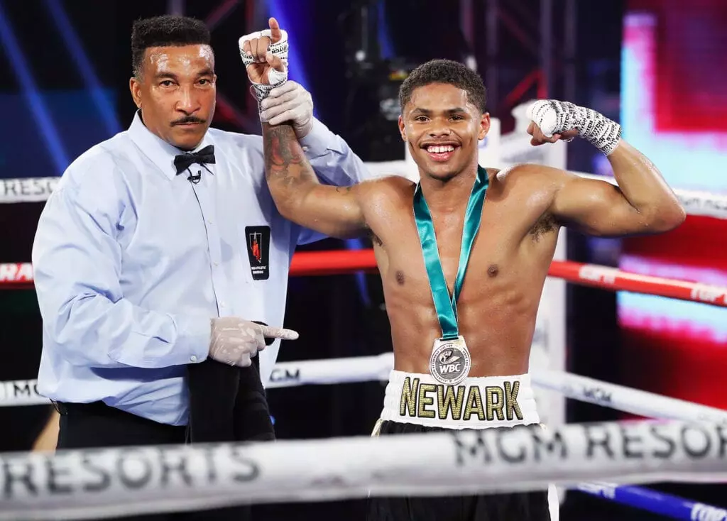 Shakur Stevenson victory