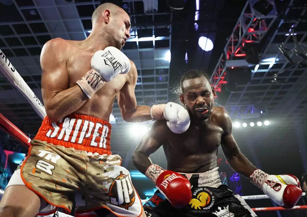 Jose Pedraza vs Mikkel Les Pierre money shot