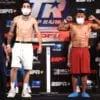 Joshafat Ortiz vs Joshua Orta pose
