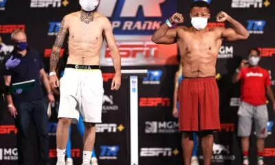 Joshafat Ortiz vs Joshua Orta pose