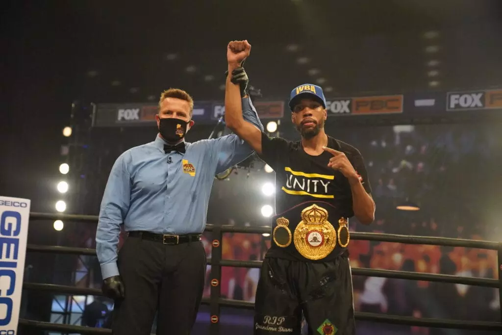 Jamal James Looking At Ugas After Butaev