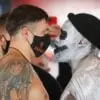 Chisora Engaged Usyk In Classic Halloween Stare Down Friday
