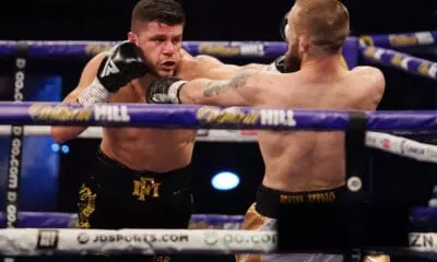 Florian Marku takes on Rylan Charlton