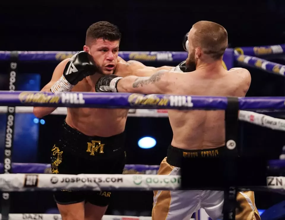 Florian Marku takes on Rylan Charlton