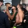 Anthony Joshua-Kubrat Pulev Exchanged Barbs Weighing In Friday