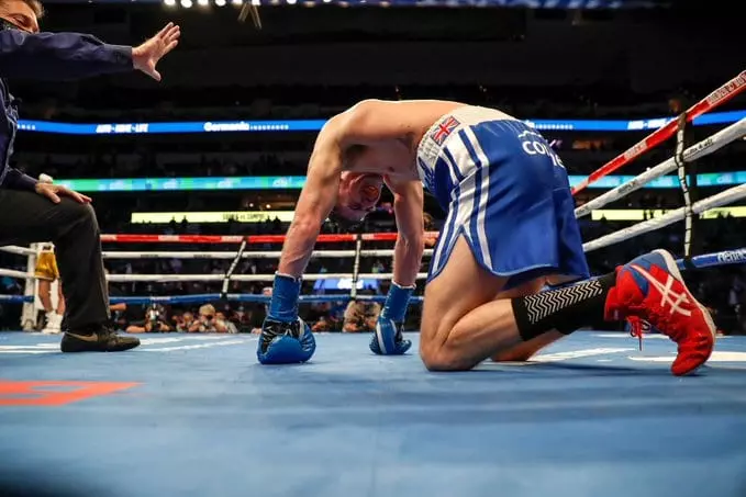 Agony And Ecstasy As Garcia Sunk Campbell In 7th