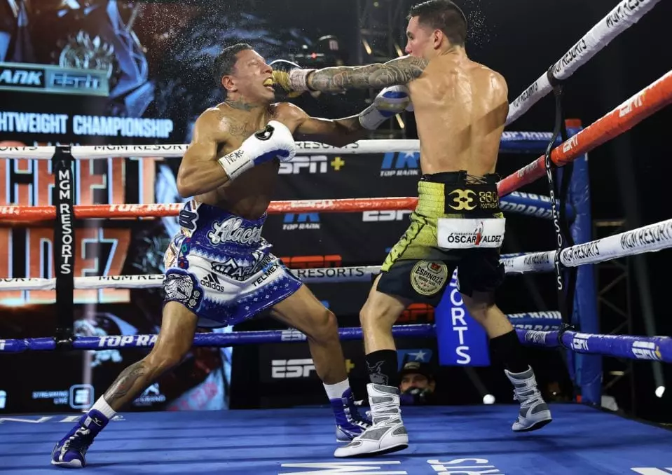 Oscar Valdez Got Customized WBC Belt Tuesday