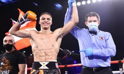 Xander Zayas In Action On Herring-Stevenson Card