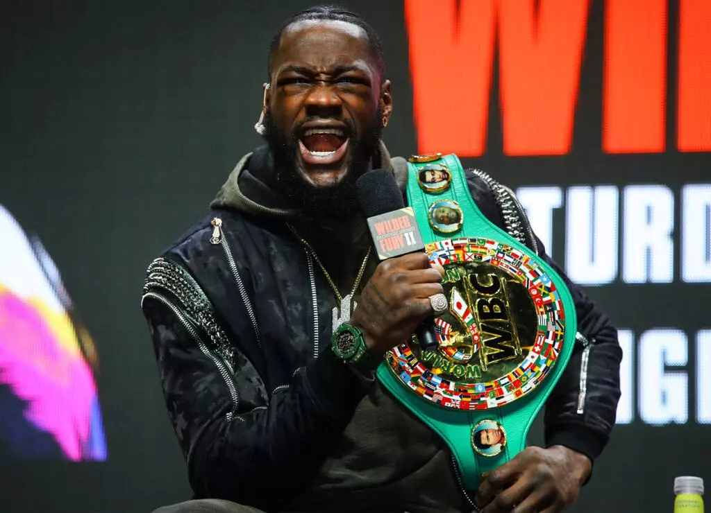 Deontay Wilder- "When It Comes? BAM, Baby Goodnight"