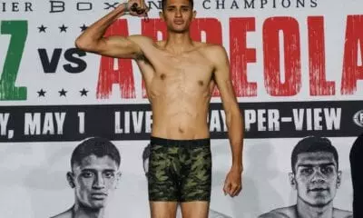 Sebastian Fundora in Action on Davis-Cruz