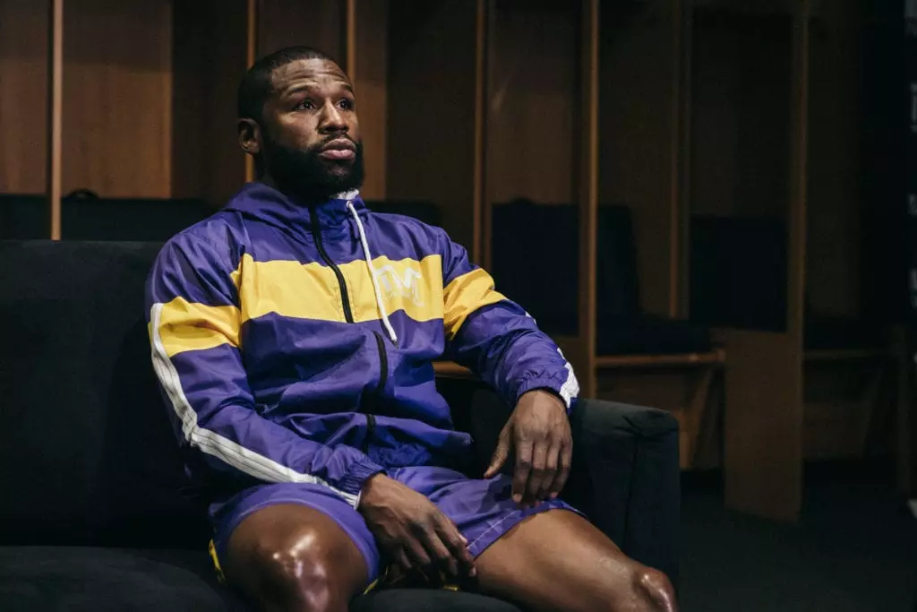 Floyd Mayweather Scores TKO Of Deji In Exhibition