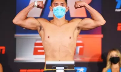 Giovani Santillan In Action On Saturday