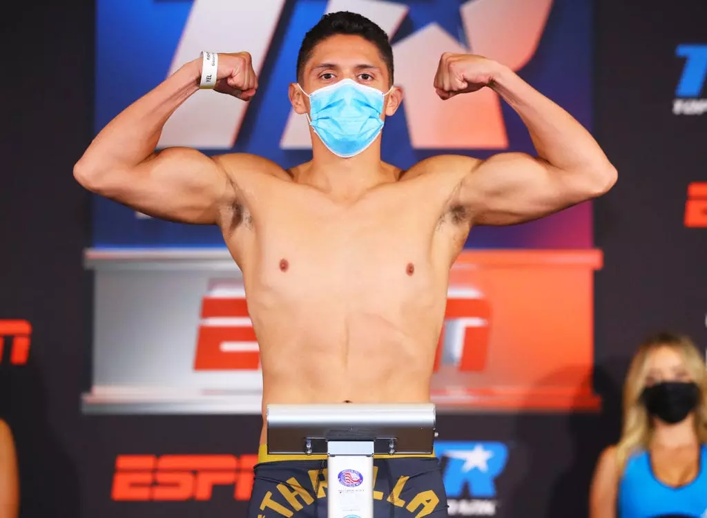 Giovani Santillan In Action On Saturday