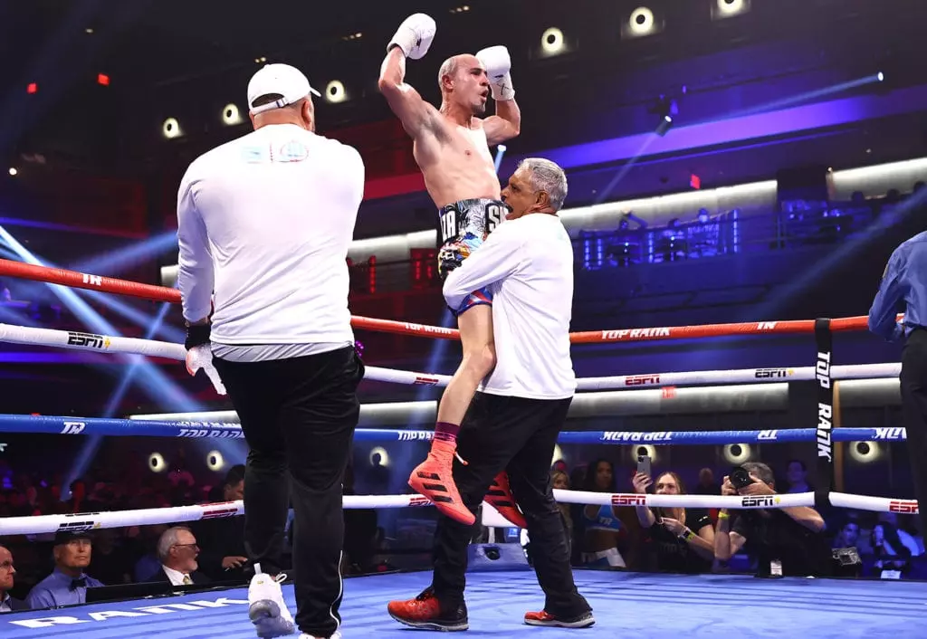 Jose Pedraza Stops Rodriguez