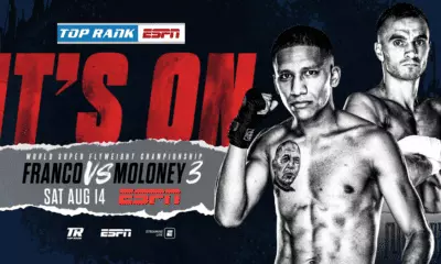 Joshua Franco-Andrew Moloney III Made Official For August