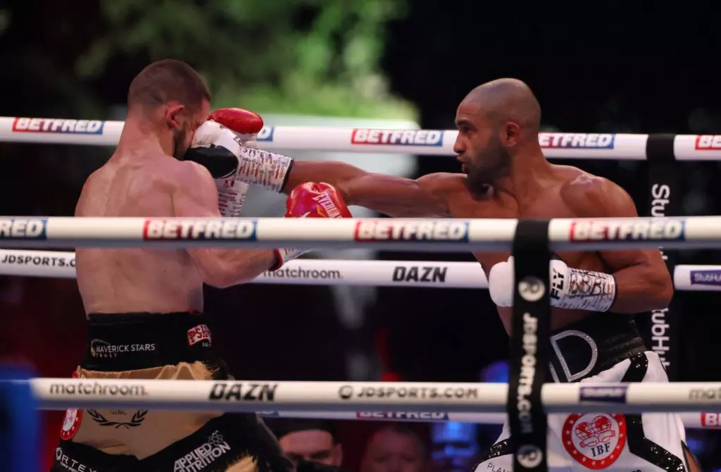 Kid Galahad Batters Dickens In IBF Crown Victory