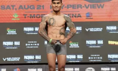 Mark Magsayo Survives Knockdown, Stops Ceja