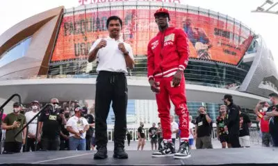 Manny Pacquiao-Yordenis Ugas Arrived In Las Vegas Tuesday