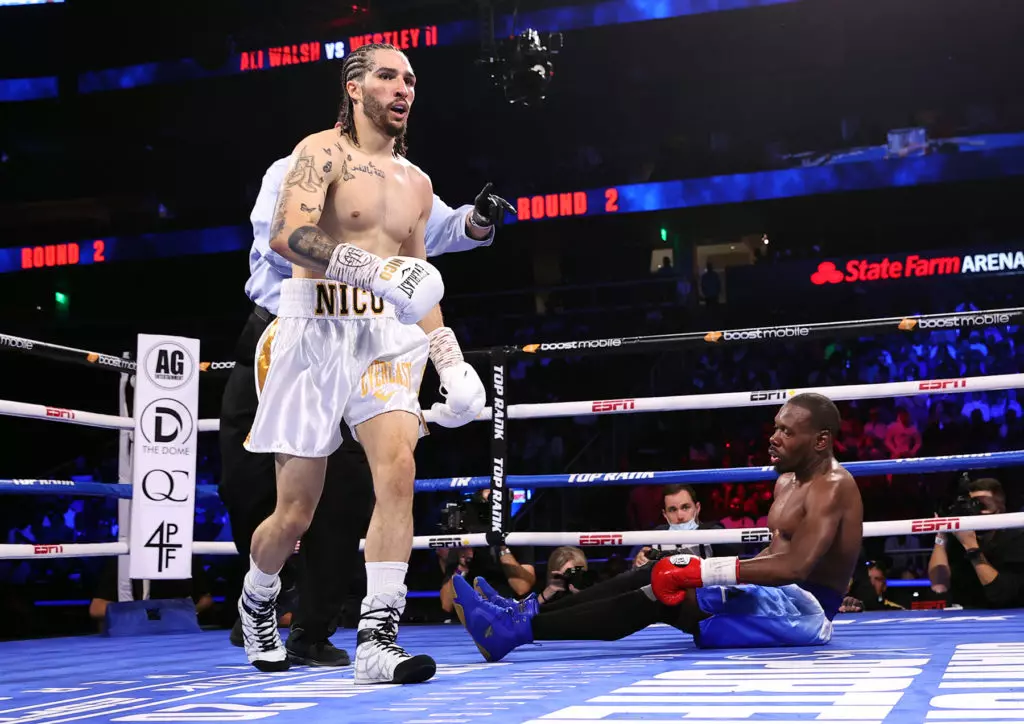 Nico Ali Walsh Stops Westley In Three