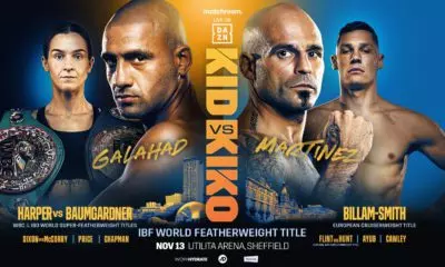 Kid Galahad-Kiko Martinez Headline In Sheffield