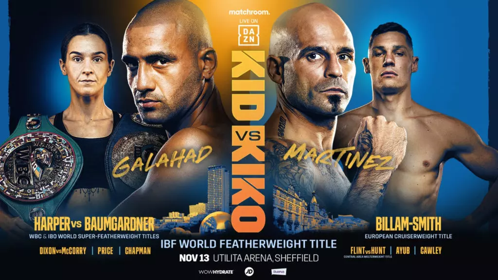 Kid Galahad-Kiko Martinez Headline In Sheffield