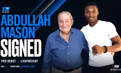 Top Rank Signs Decorated Amateur Abdullah Mason