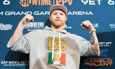 Canelo Arrives In Vegas Seeking More History